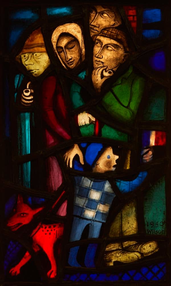 William Wilson RSA, War-time Figure Group, 1940