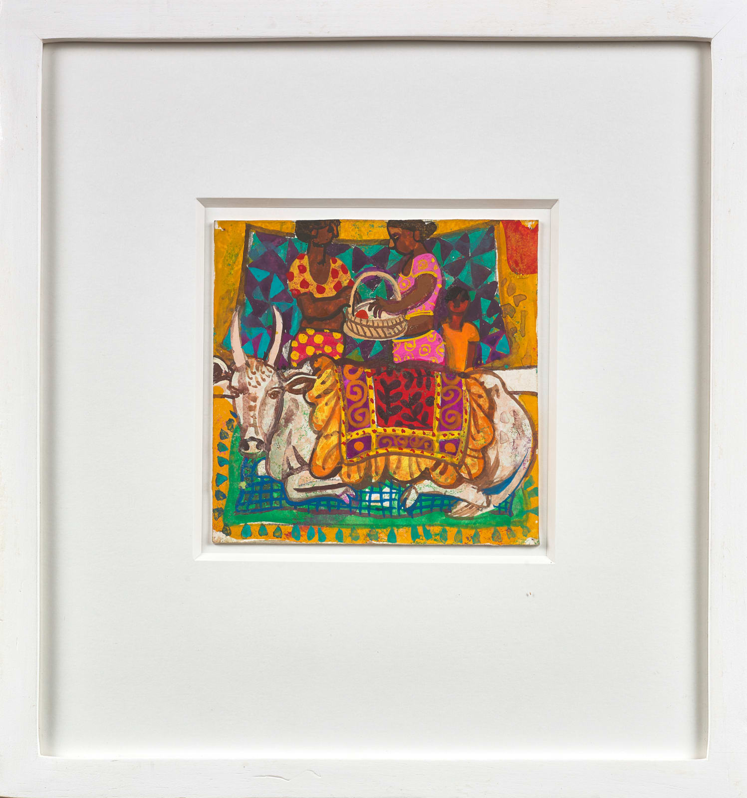 Leon Morrocco RSA, Two Women in the Market, Kolkata, 2010