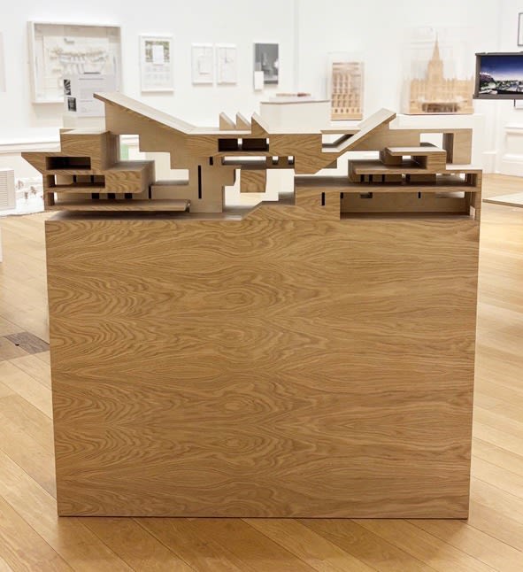 Stallan-Brand, The Learning Labyrinth: The ludicrous possibilities of playing in a ruin. A conceptual distillation of our new school in Hawick. An evocative form that teases the idea of permanence and celebrates the endless cycle of learning and reinvention. Our past in our future or future in our past, 2025