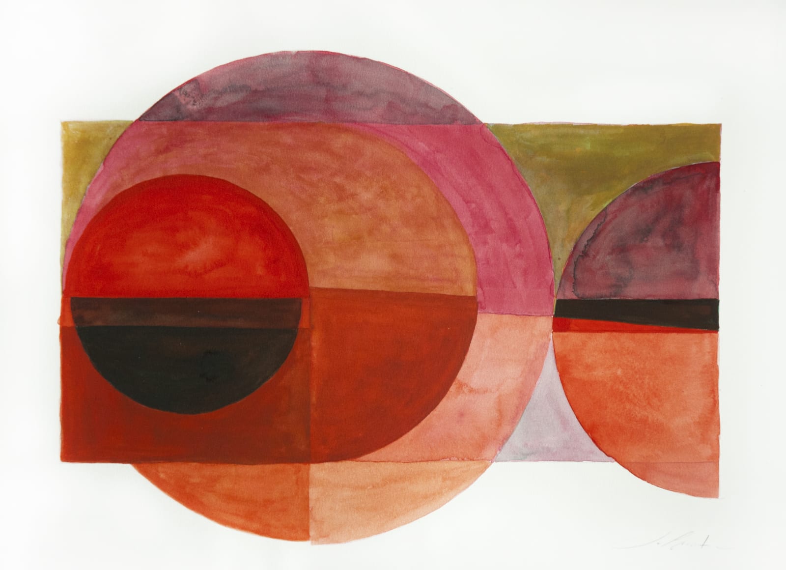 Jo Ganter RSA, Untitled (Circular Sections), 2020