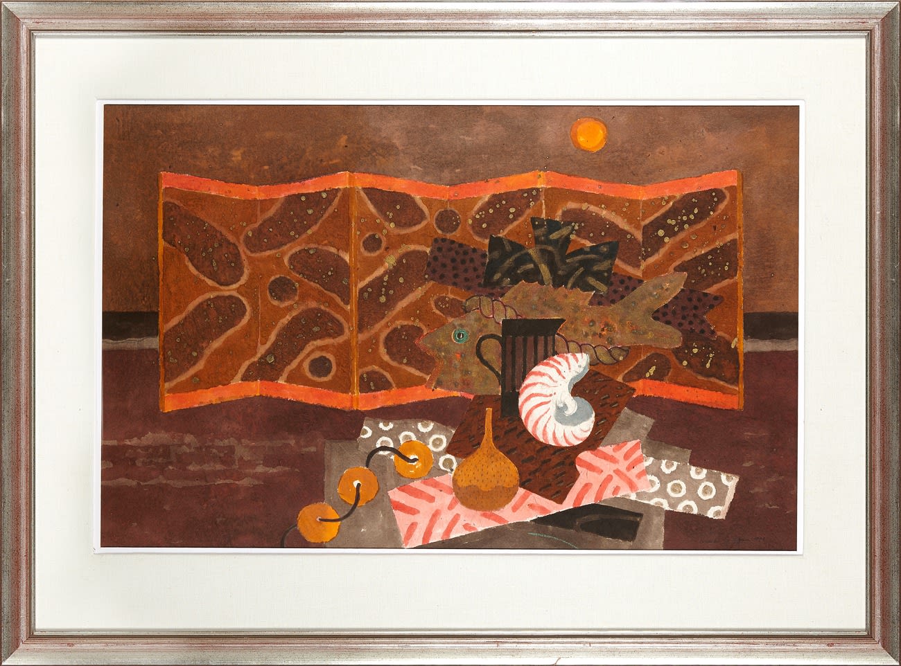 William Littlejohn RSA, Screen on the Beach, 1998