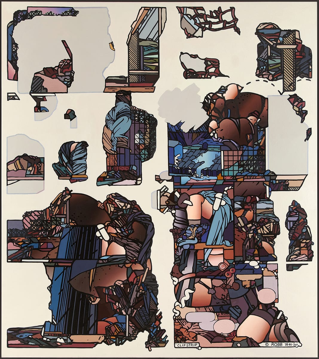 Alan Robb RSA, Clip Strip, 1978-2011