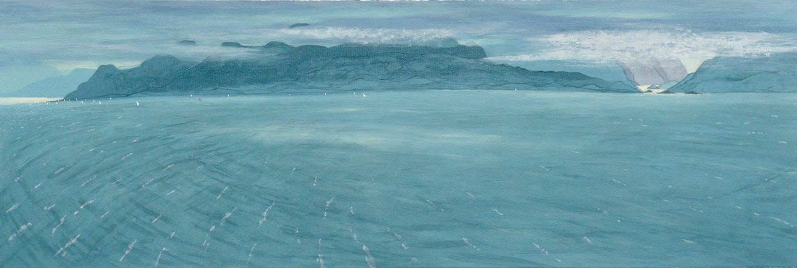 Frances Walker RSA, Sunday Afternoon on the Sound, 2018