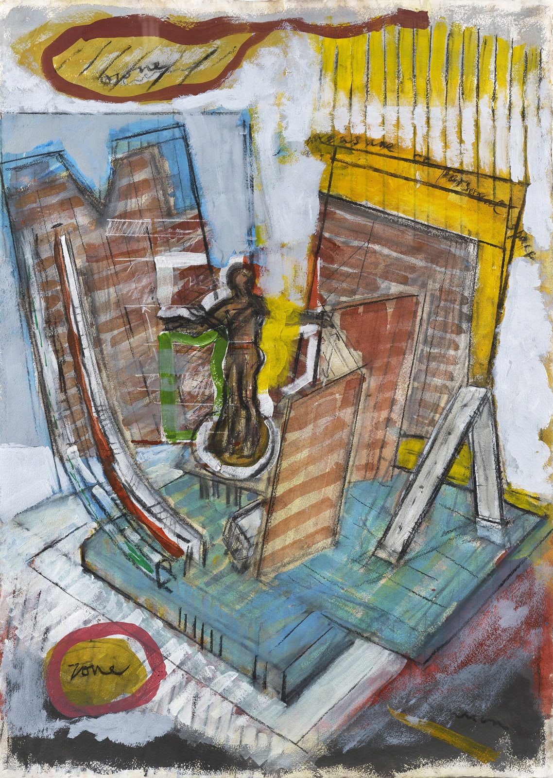 Bill Scott PPRSA, Measuring Personal Space III, c.2010