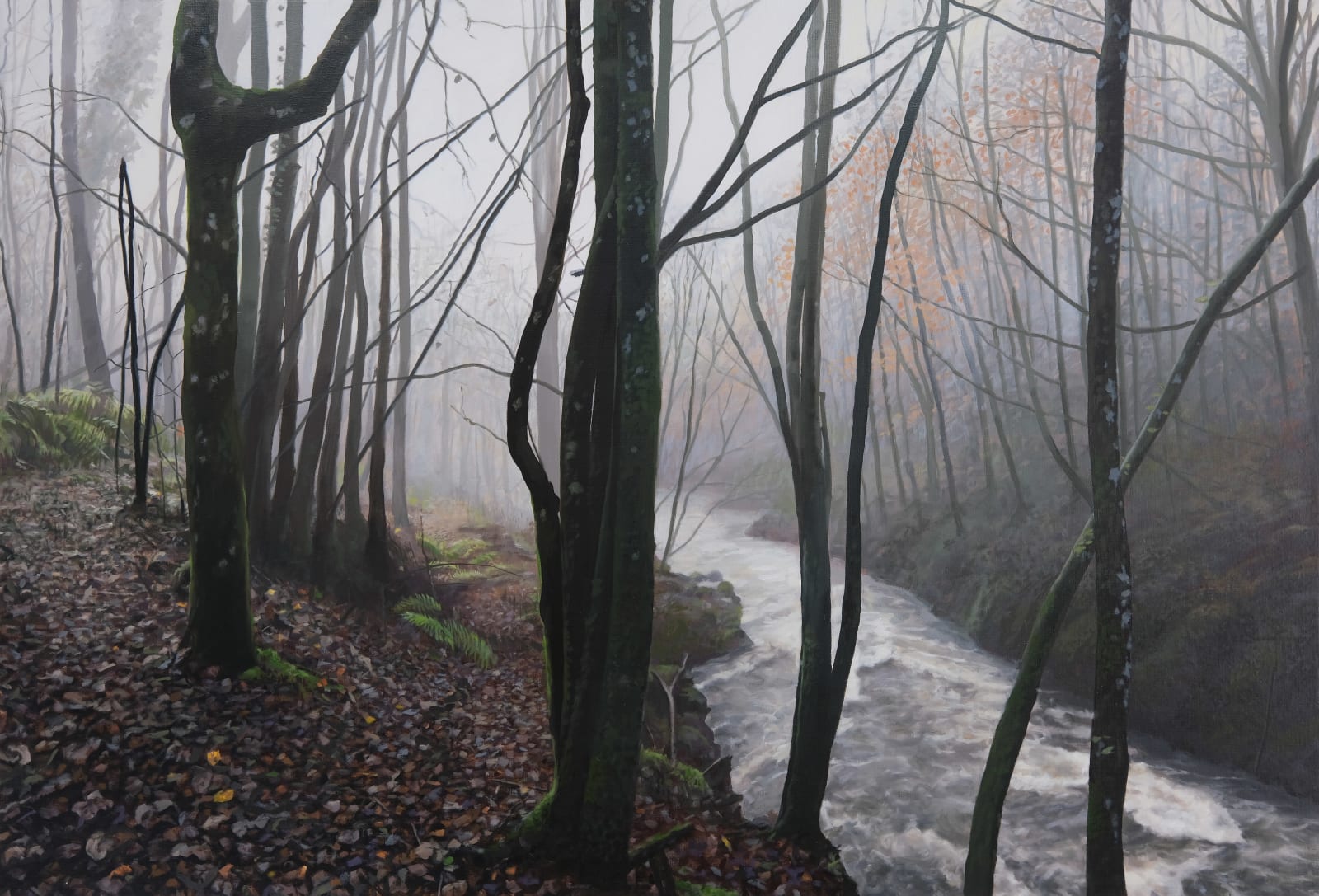 Philip Braham RSA, Lover's Walk, Winter