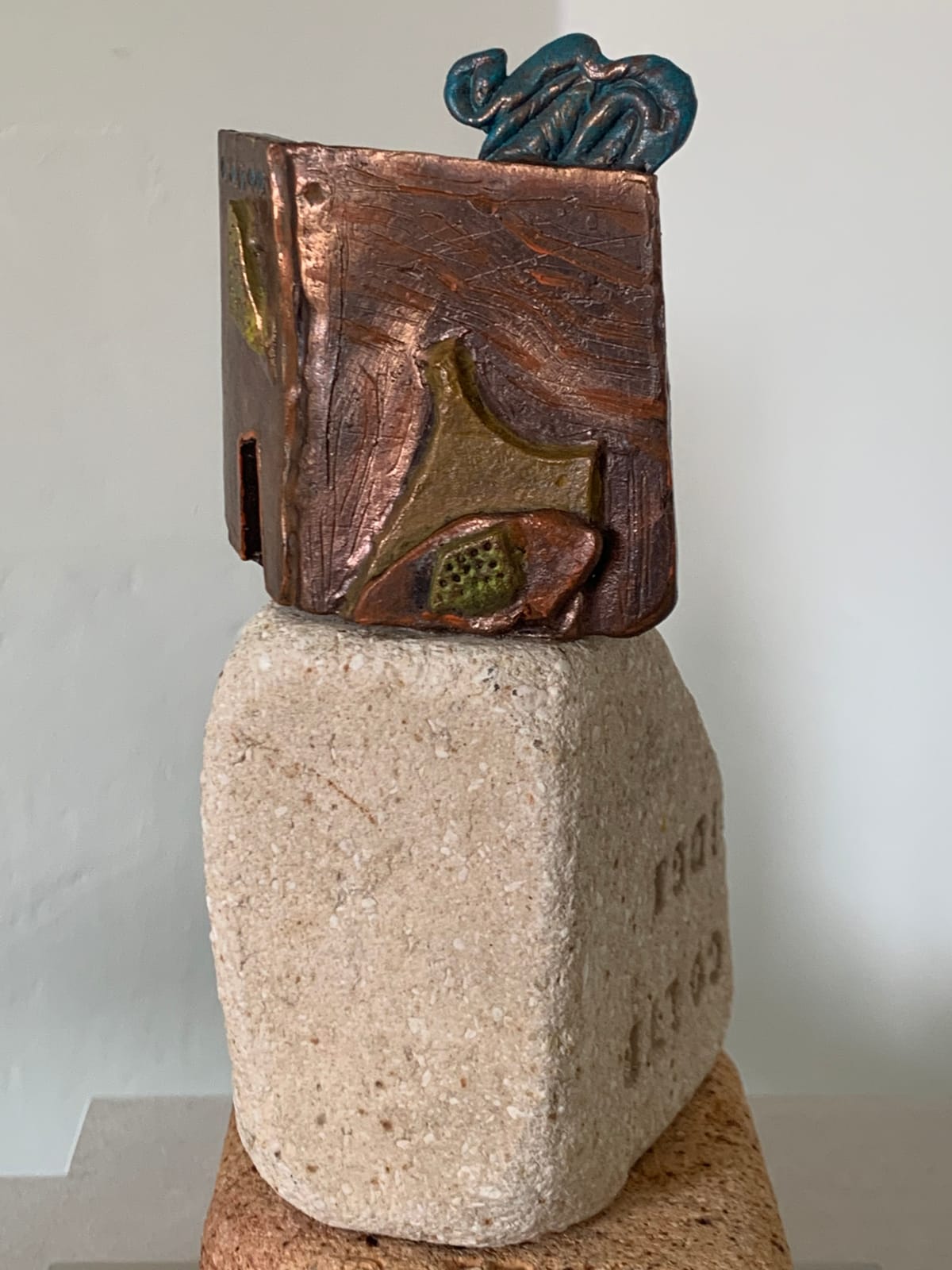 Fiona Dean RSA, Fragment 2: foldout hill with cloud-fields- saltmarsh, solway merse. S.S.W.