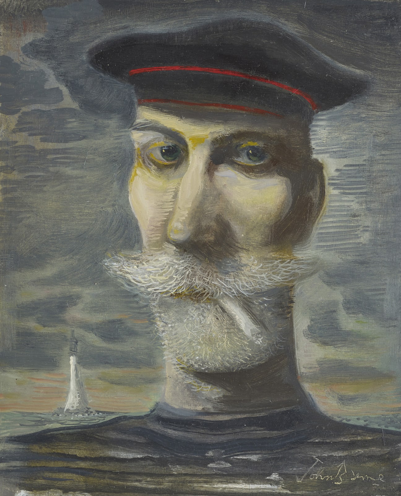 John Byrne RSA, The Mariner, 2018