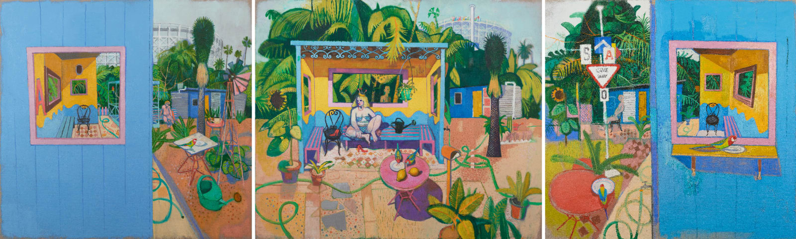 Leon Morrocco RSA, Community Garden Melbourne: The Morning after the Night Before, 2019-21