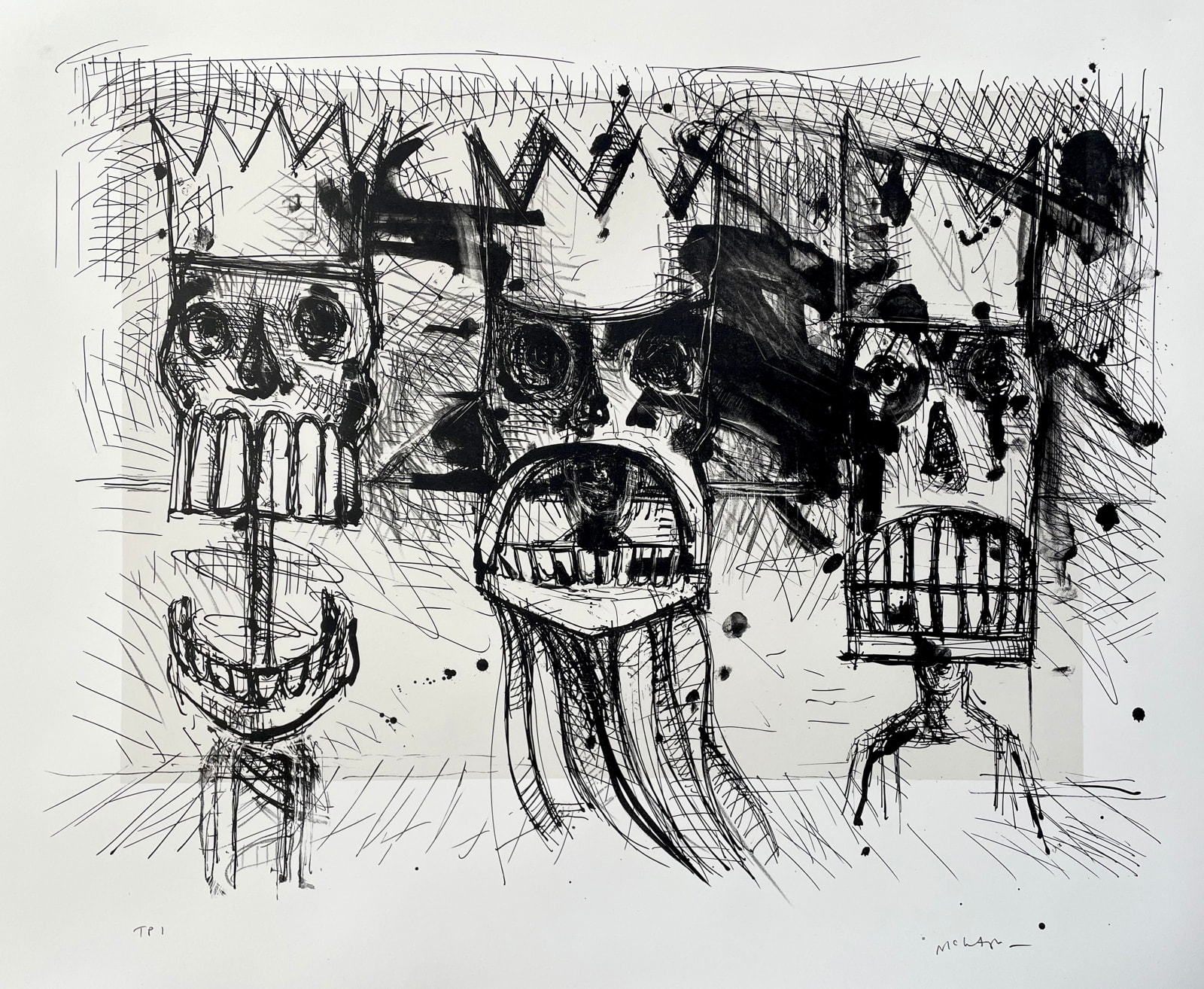 Keith McIntyre RSA, There was Three Kings…