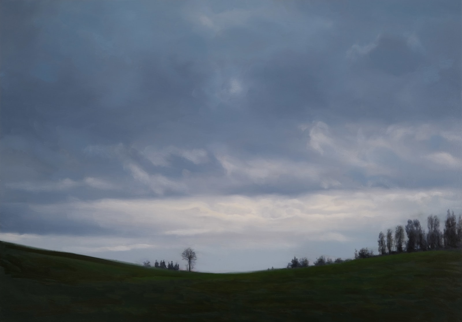 Philip Braham RSA, Quartet of Wintersongs: Heavy Skies, February, 2025