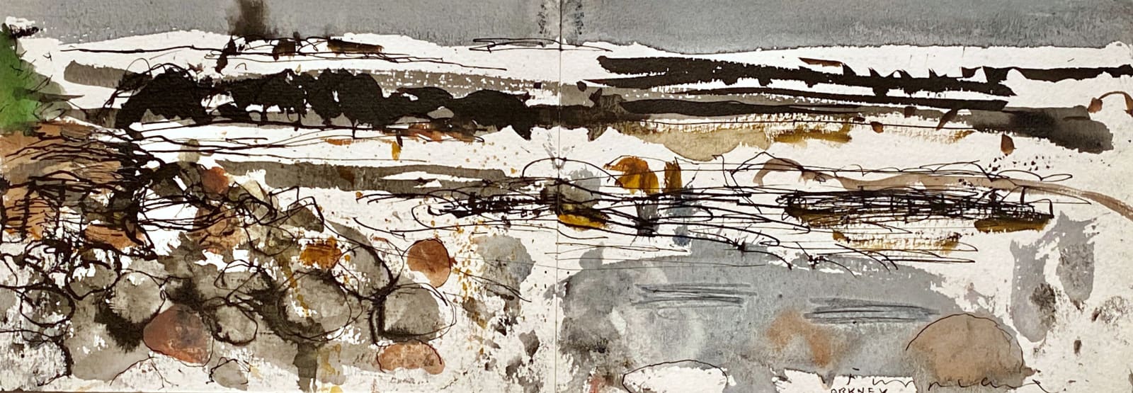 Paul Furneaux RSA, Orkney Shoreline I (Deerness)