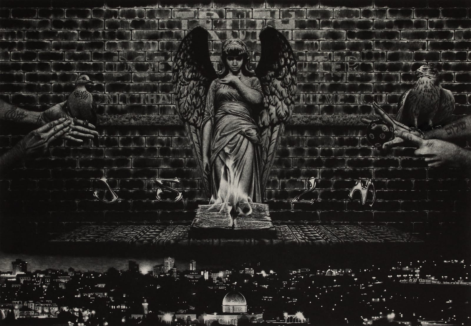 Stuart Duffin RSA, When Hopes dream of Angels