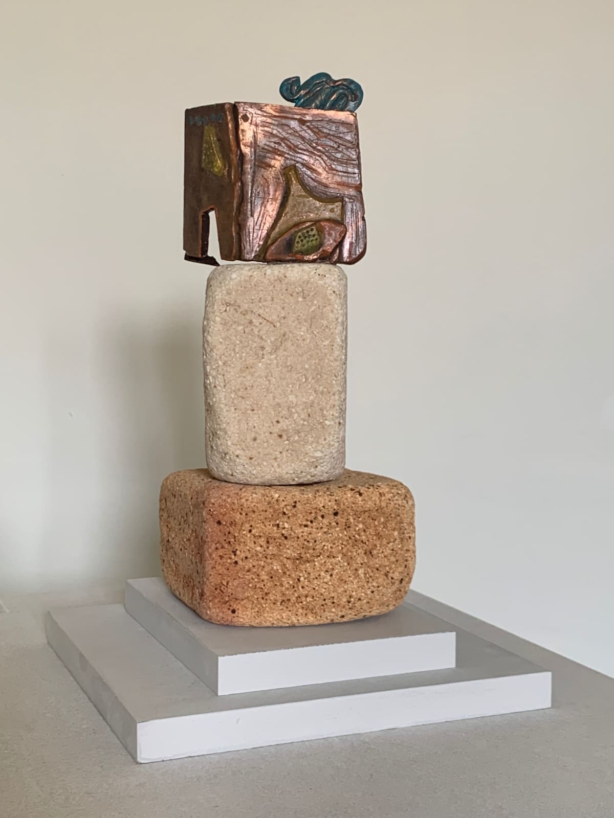 Fiona Dean RSA, Fragment 2: foldout hill with cloud-fields- saltmarsh, solway merse. S.S.W.