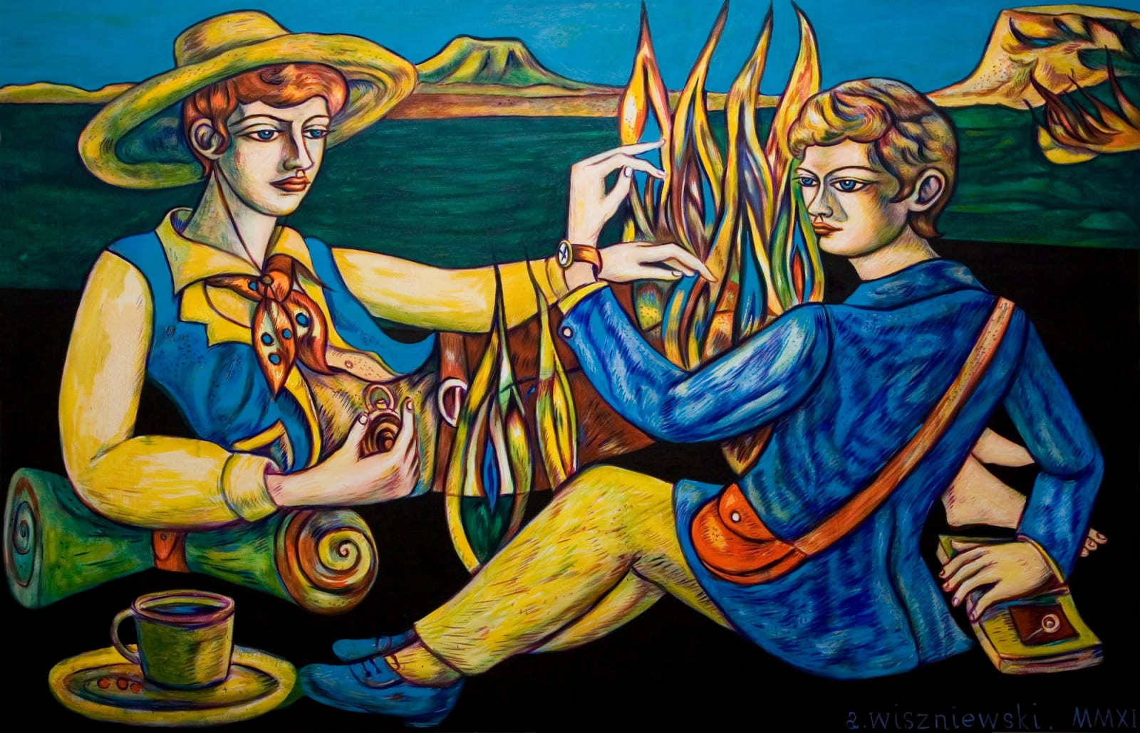 Adrian Wiszniewski RSA, First Anachronism of The Day, 2011