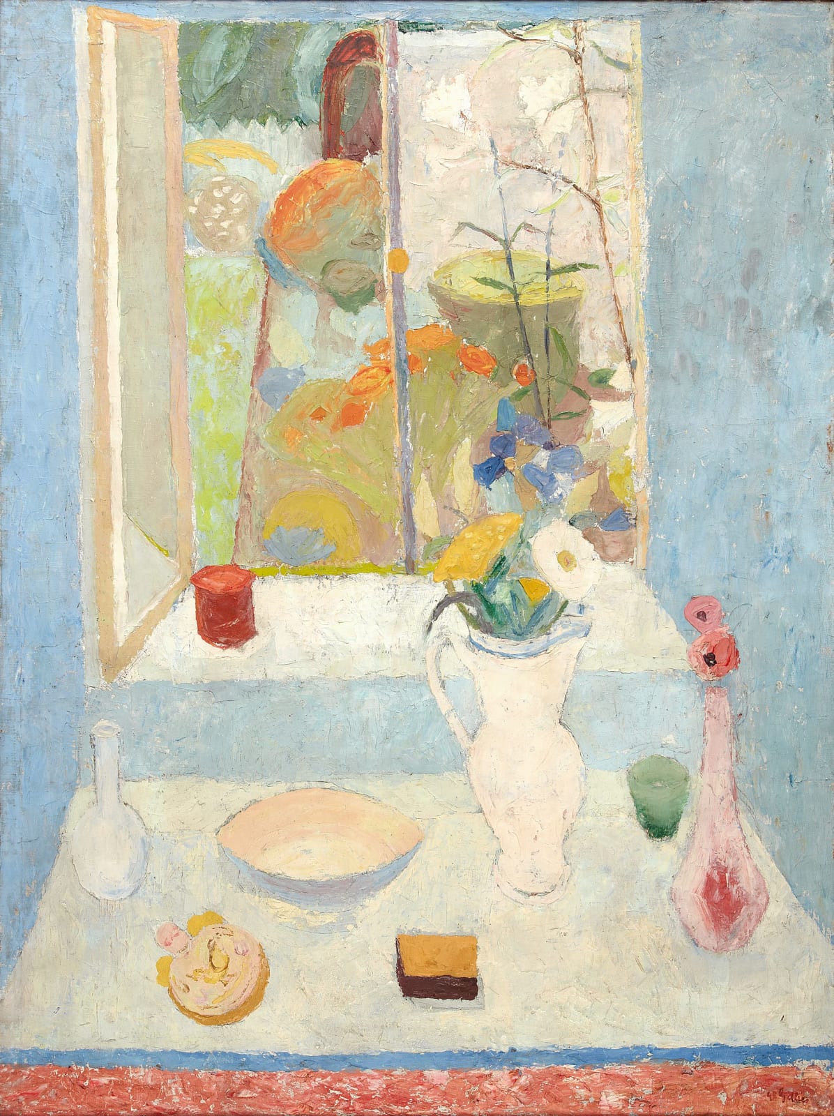 William Gillies RSA, The Blue Window, c. 1940