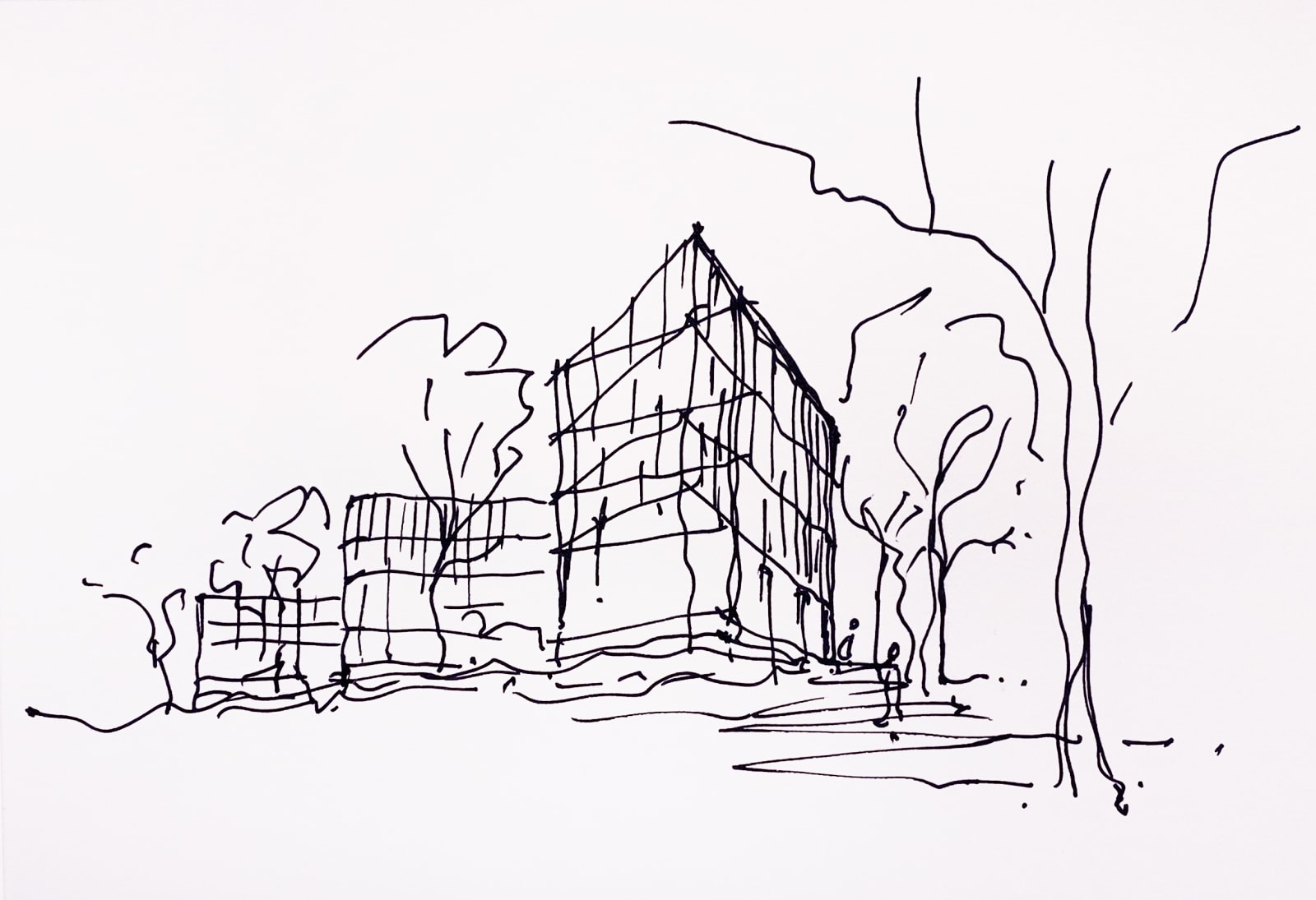 Ian Goodfellow, Sibson Building - cross-section