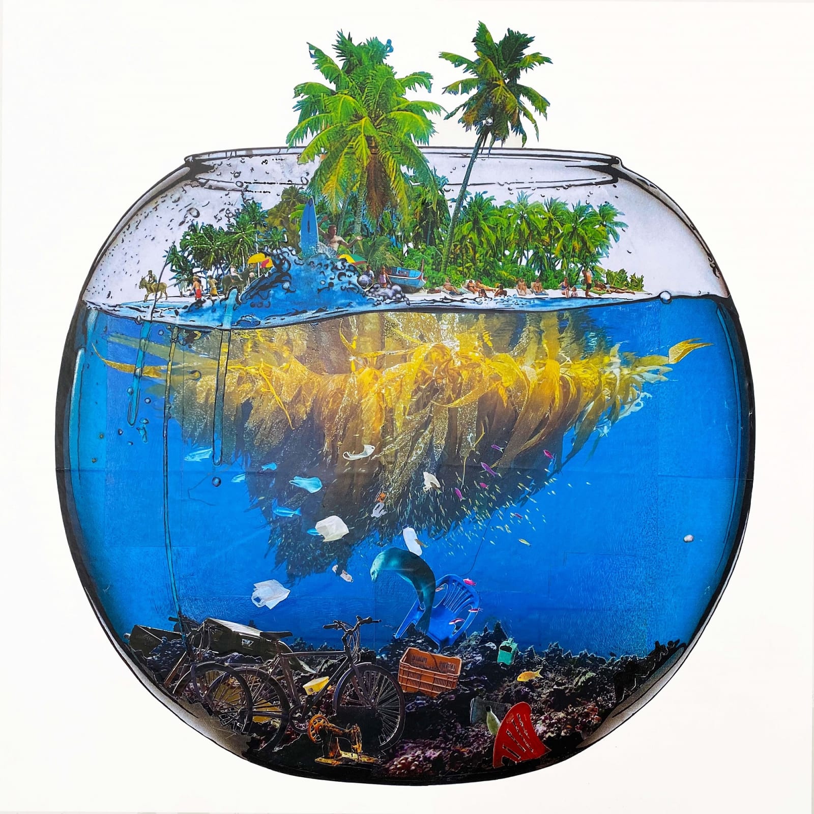 David Mach HRSA, A Drop in the Ocean