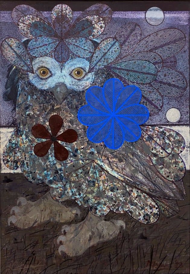 Michael Agnew RSA, Pictish Folk Owl