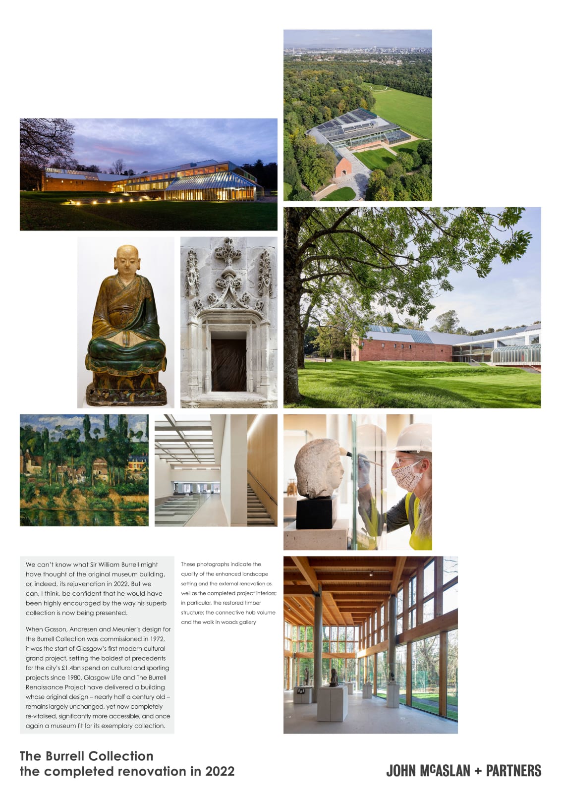 John McAslan RSA - John McAslan + Partners, Burrell Collection Museum