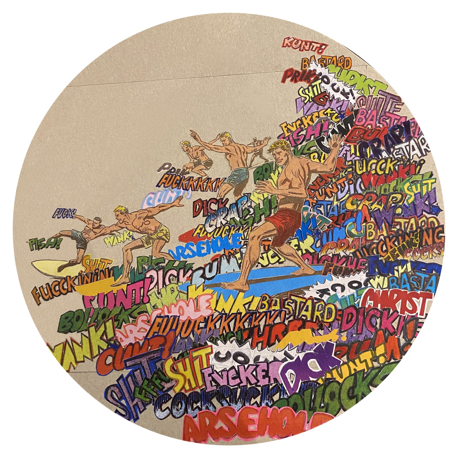 David Mach HRSA, Salty Sea, 2021