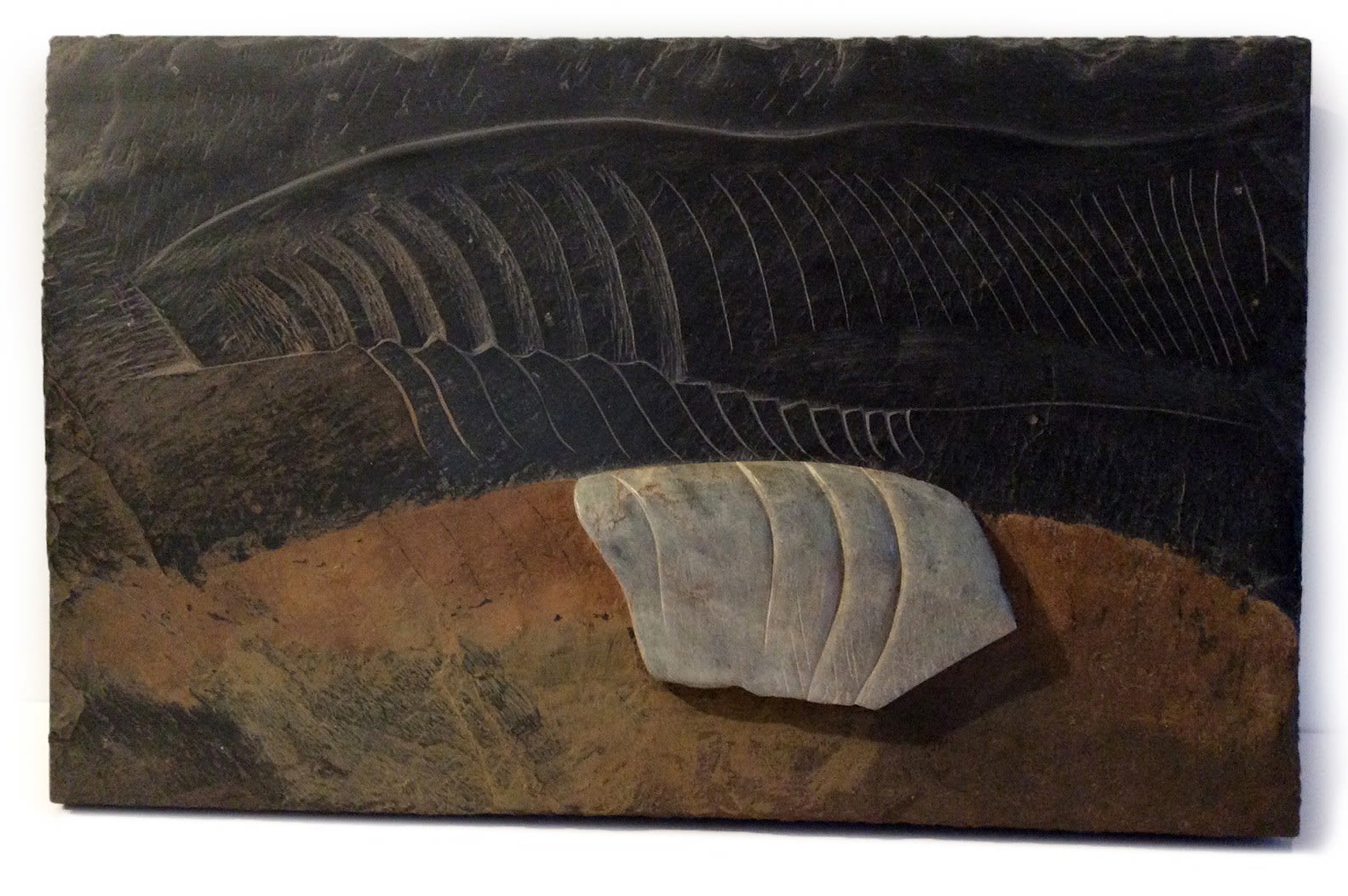 Frances Pelly RSA, Orkney Landscapes (Montgomery's Barley, Gairsay, Gloup, Floating Field), 2024