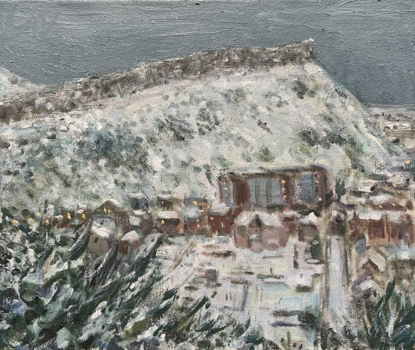 Henry Kondracki RSA, Arthur's Seat Winter Sky