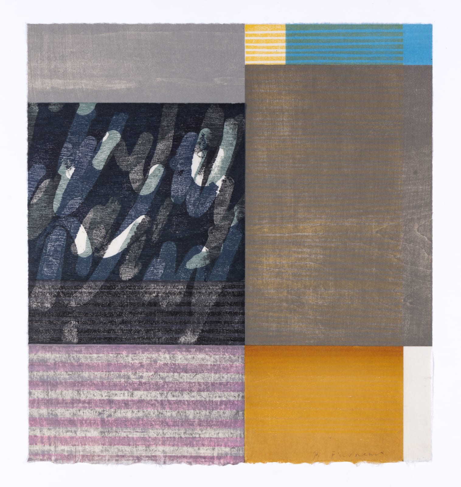 Paul Furneaux RSA, Yellow into Grey: Sea Change