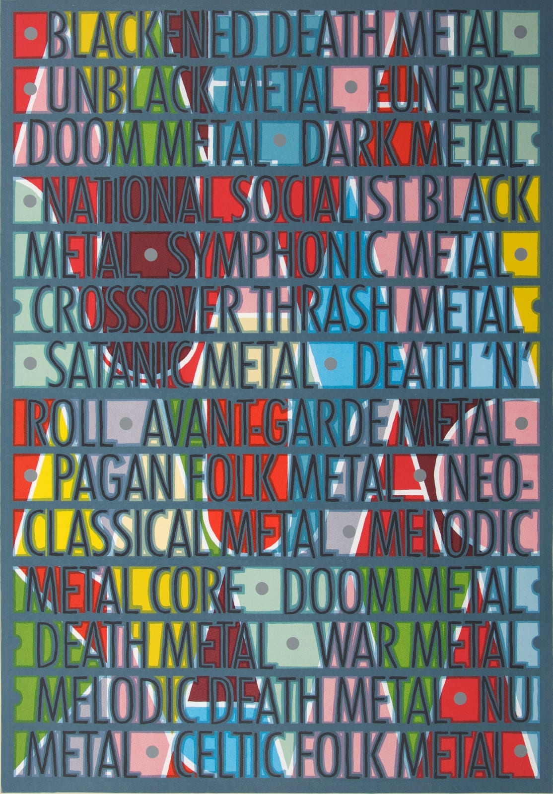 Arthur Watson PPRSA, METAL MAUS MUSAC MASK (A Dream of Heavy Metalization), 2017