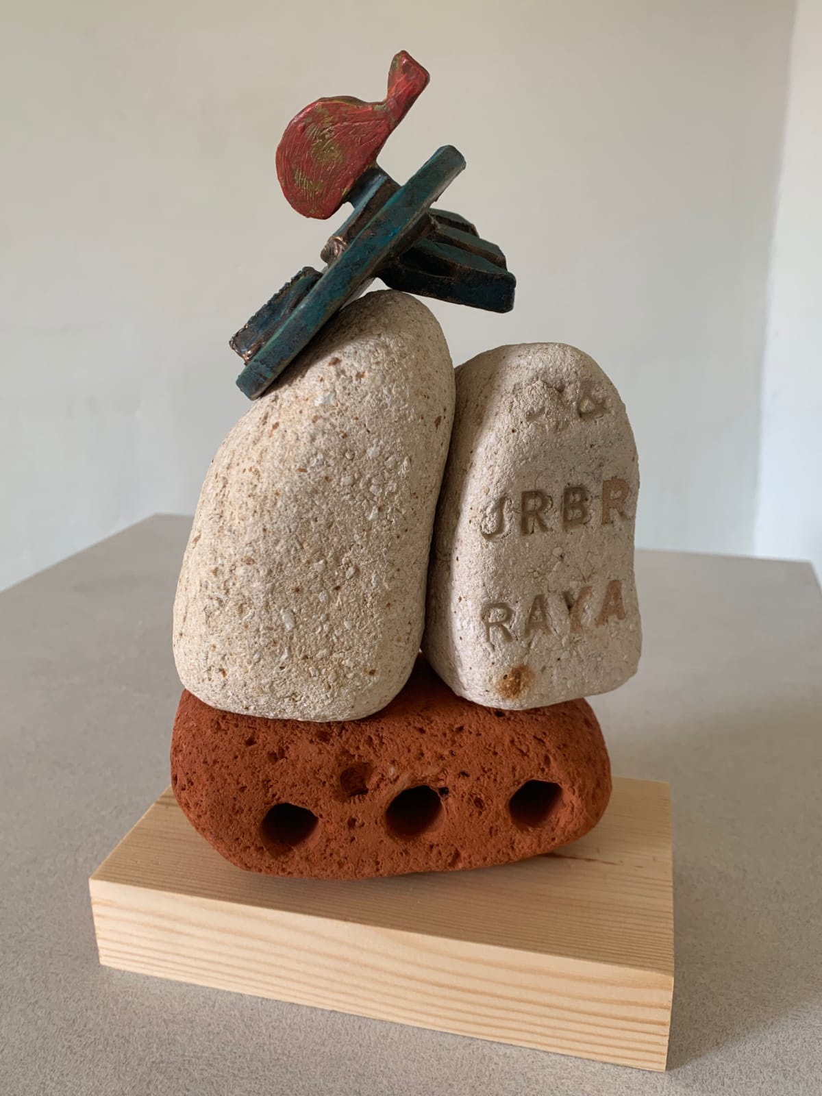 Fiona Dean RSA, Fragment 3: foldout sea with sandbanks-inlets-red cloud, solway merse. S.E.