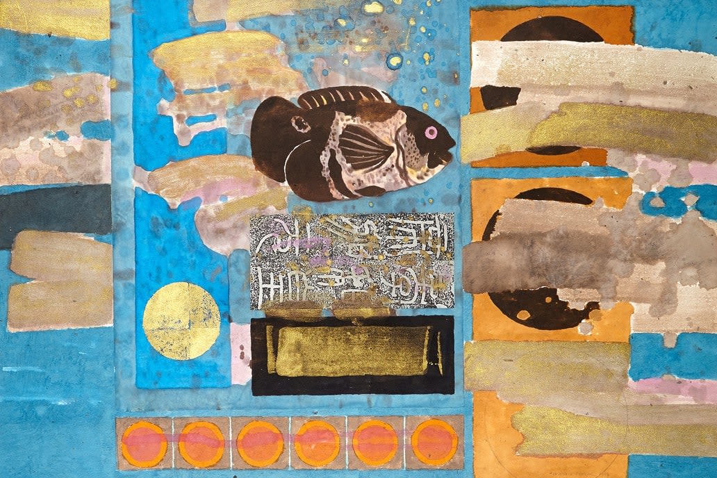 William Littlejohn RSA, Writing on the Wall, 1999