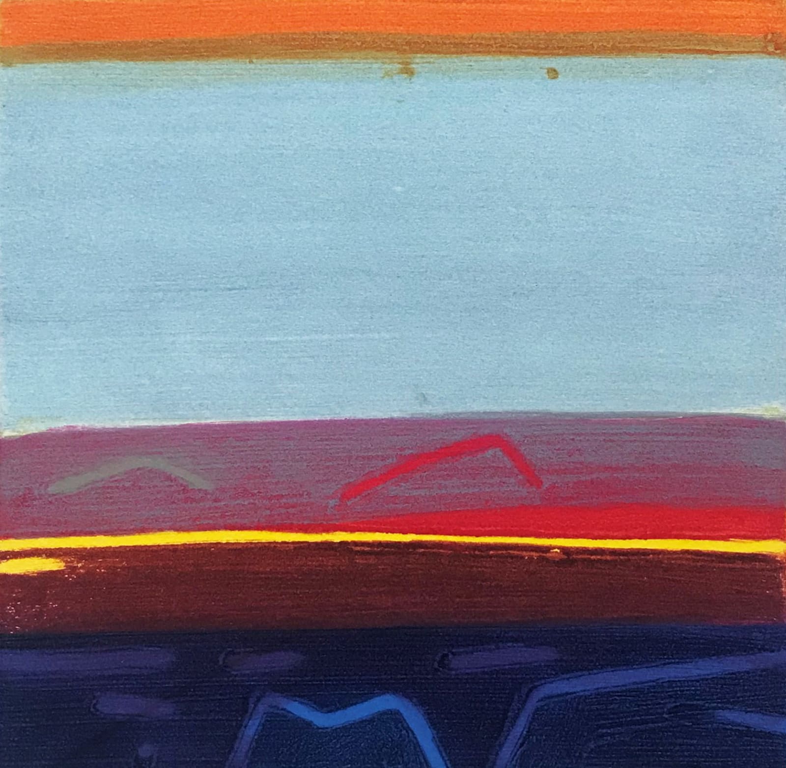 Barbara Rae RSA, Arctic Morning