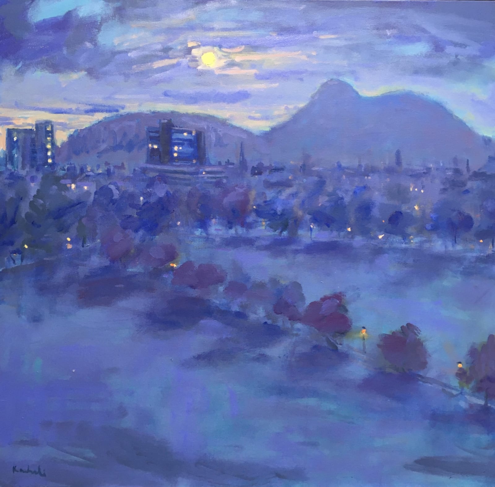 Henry Kondracki RSA, Yellow Moon