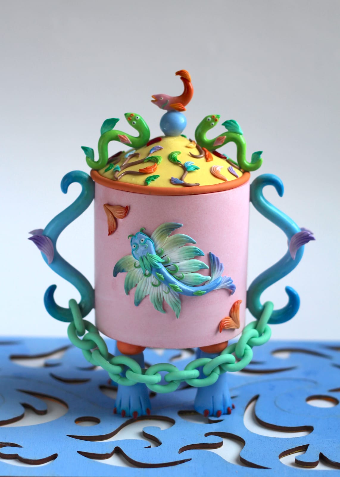 Hannah Lim, Xixi-Fish Snuff Bottle, 2021