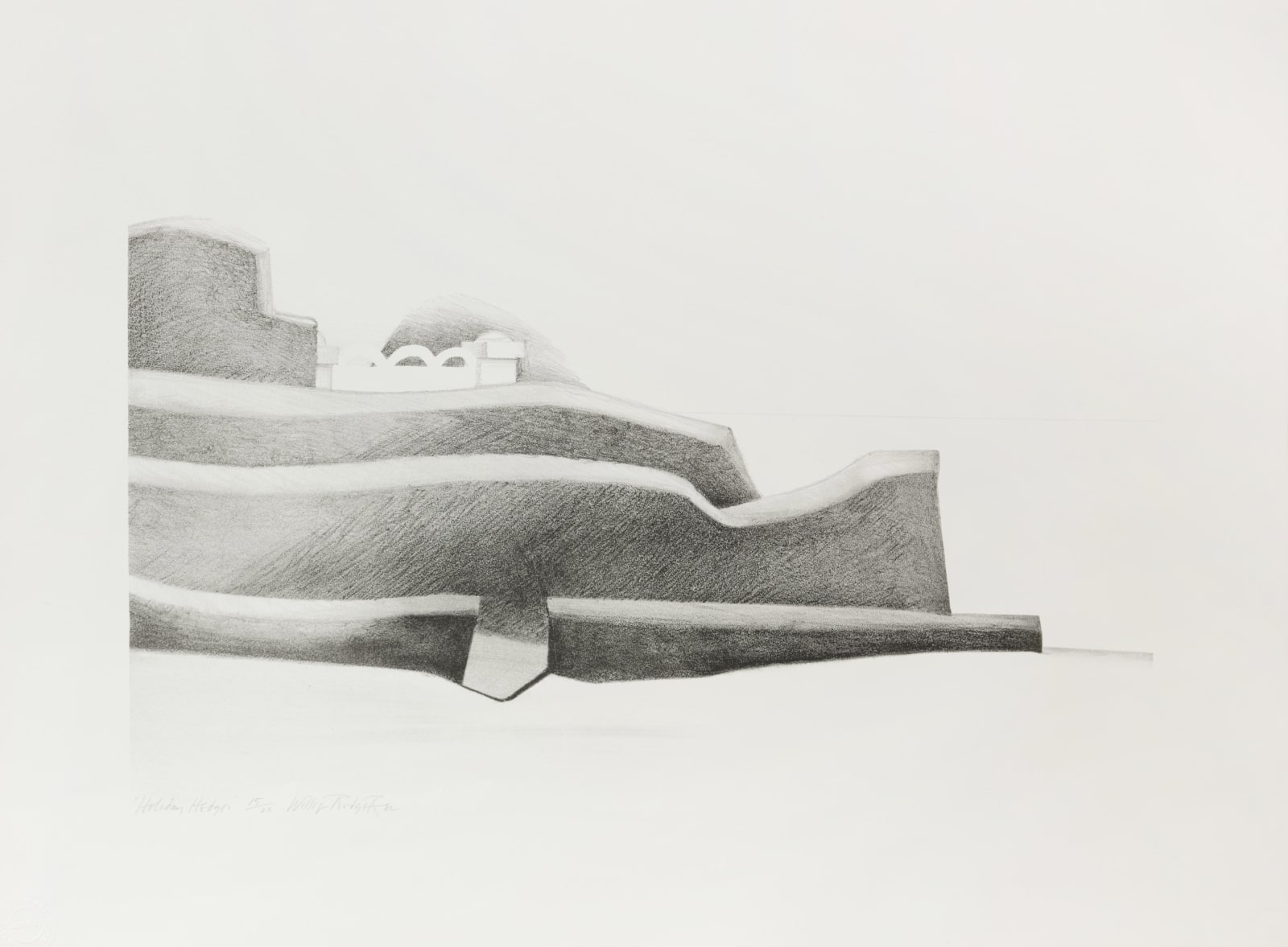 Willie Rodger RSA, Holiday Hedges, 1982