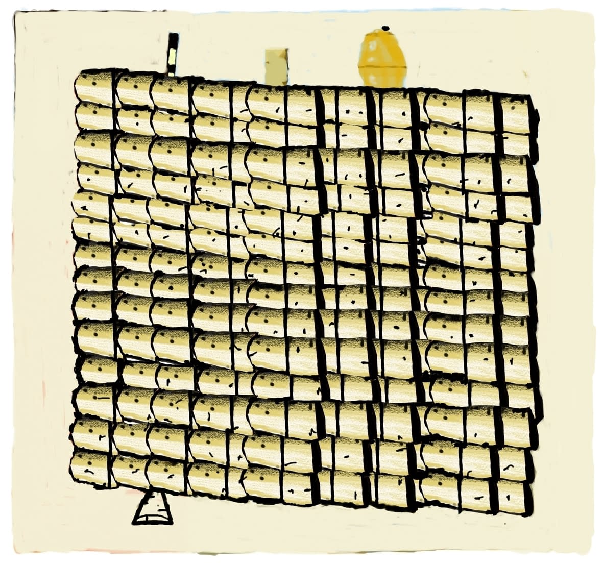 Lennox Dunbar RSA, Bamboo Screen