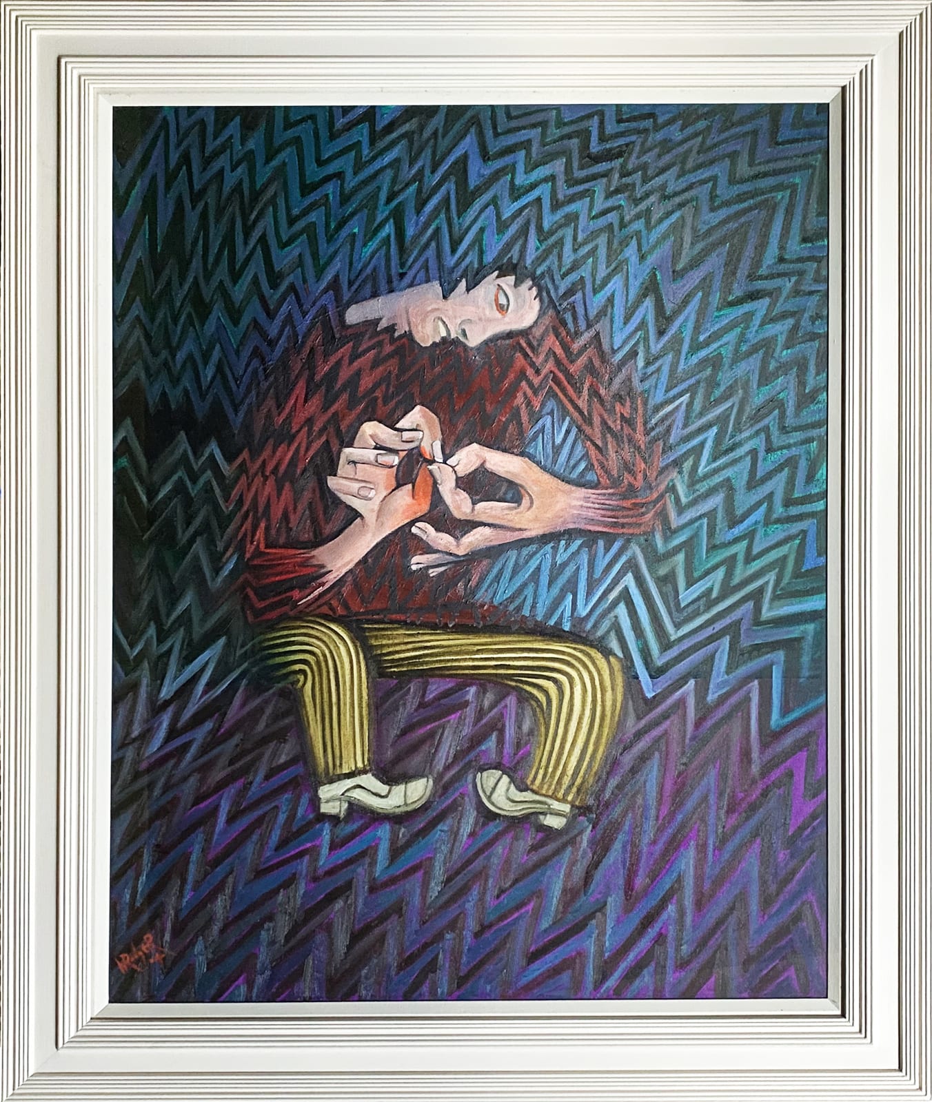 Willie Rodger RSA, The Flea Shall Not Dine Again, 2004