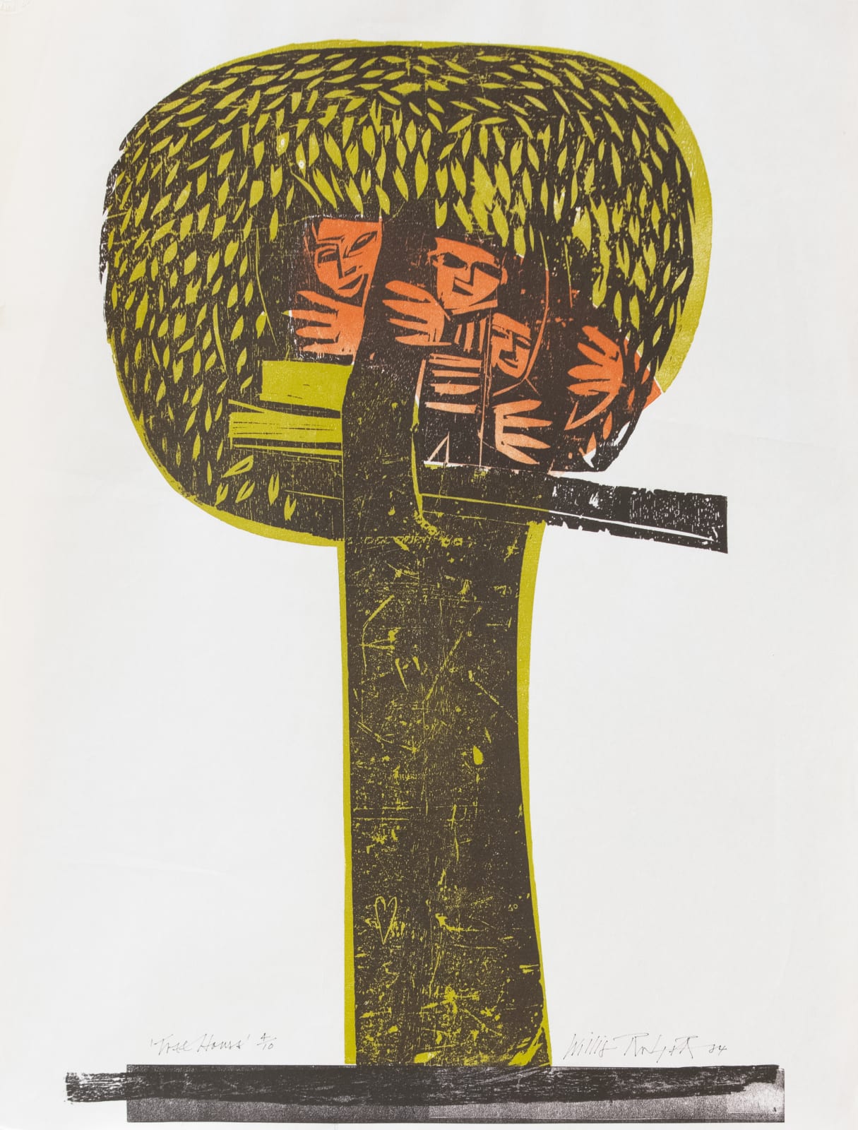 Willie Rodger RSA, Tree House, 1984