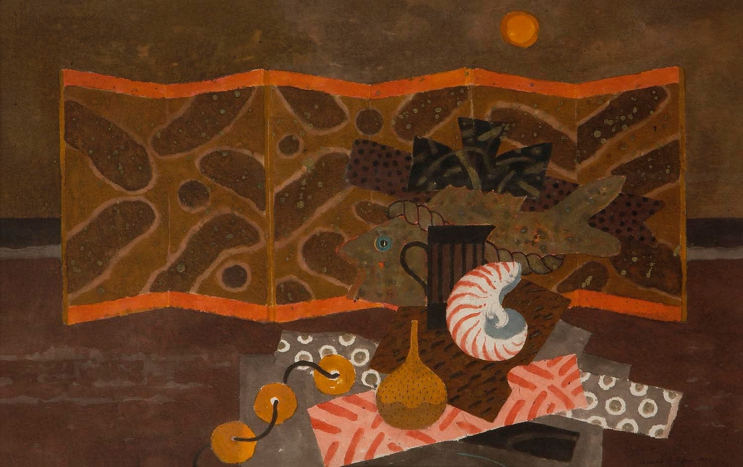 William Littlejohn RSA, Screen on the Beach, 1998