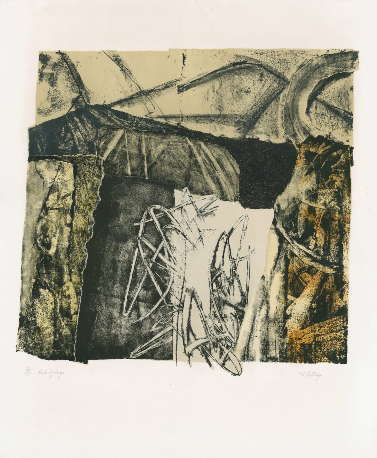 Frank Pottinger RSA, Rock of Ages, 1996