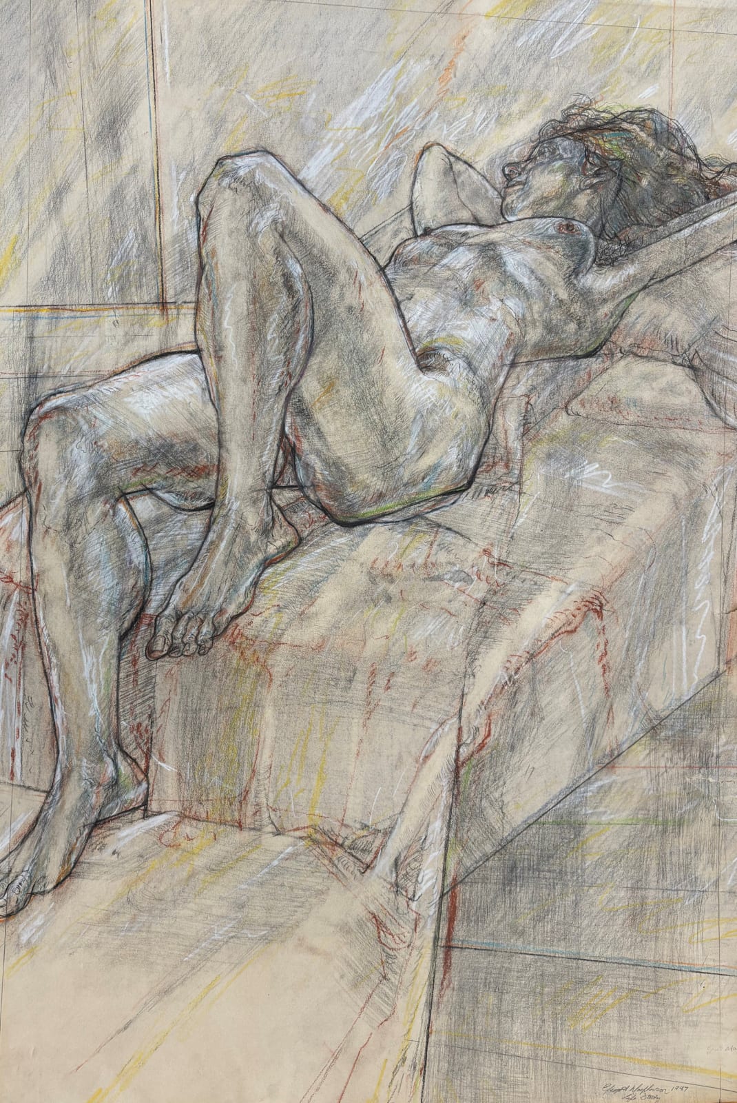 George Macpherson RSA, Life Study, 1987