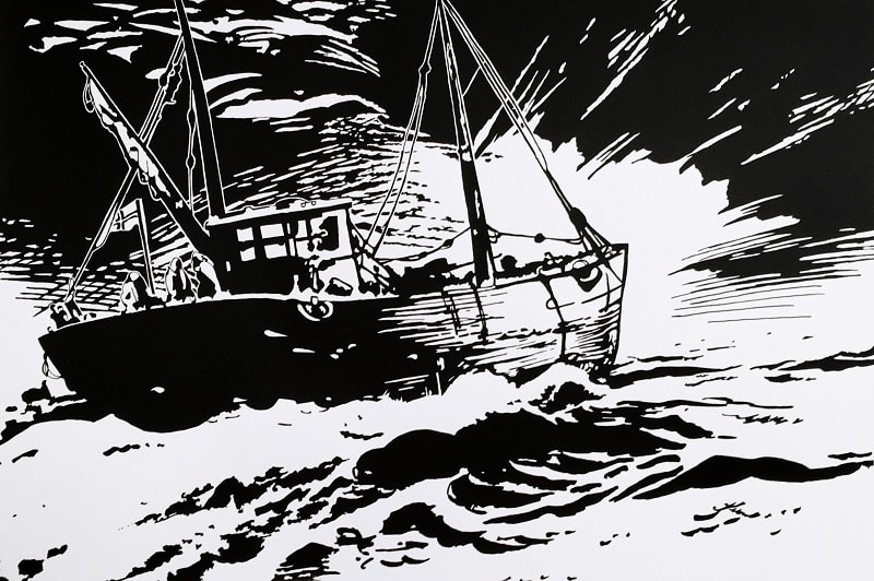 David Mach HRSA, Offshore, 2018