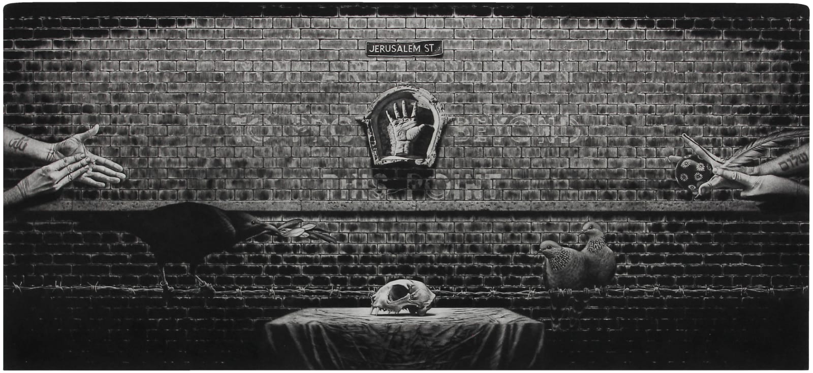 Stuart Duffin RSA, Still Hope in Shifting Shadows