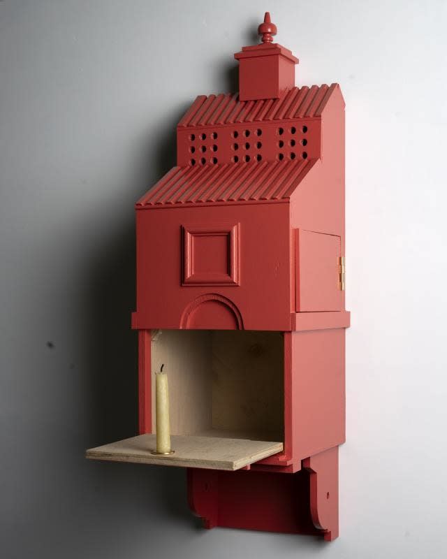 Charles Young, House, Shrine (Red), 2025