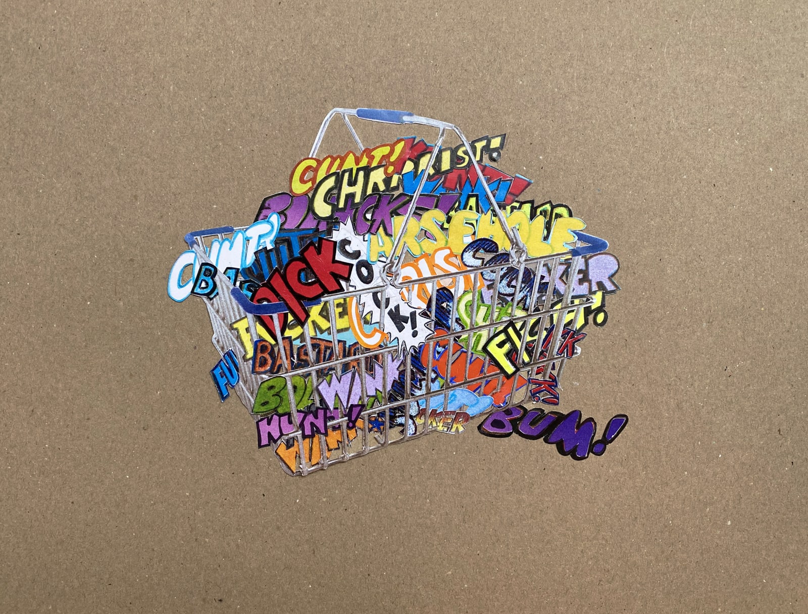 David Mach HRSA, Basketcase