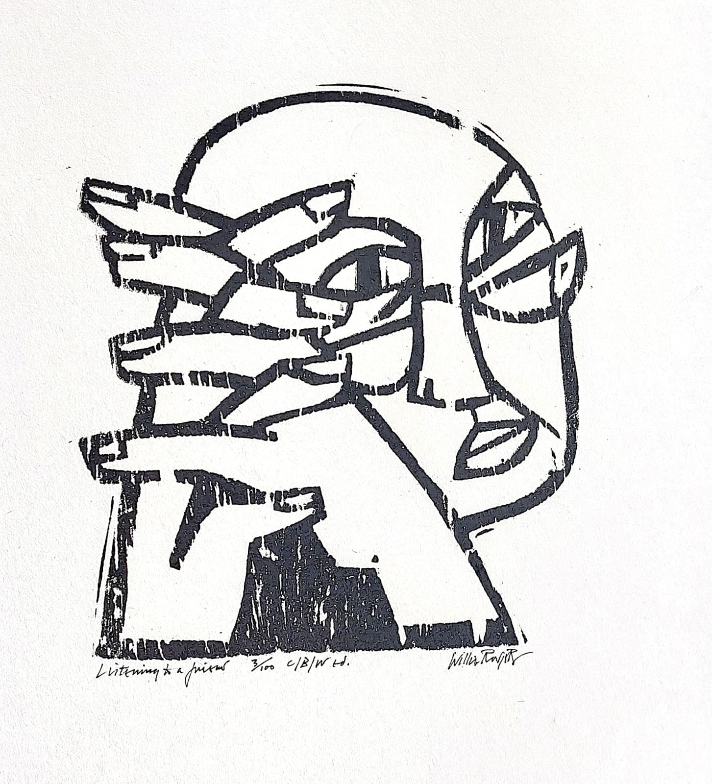 Willie Rodger RSA, Listening to a Friend