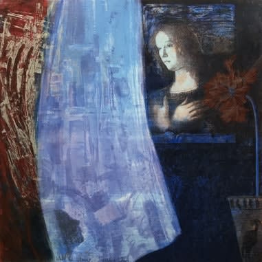 Victoria Crowe RSA, While in Venice