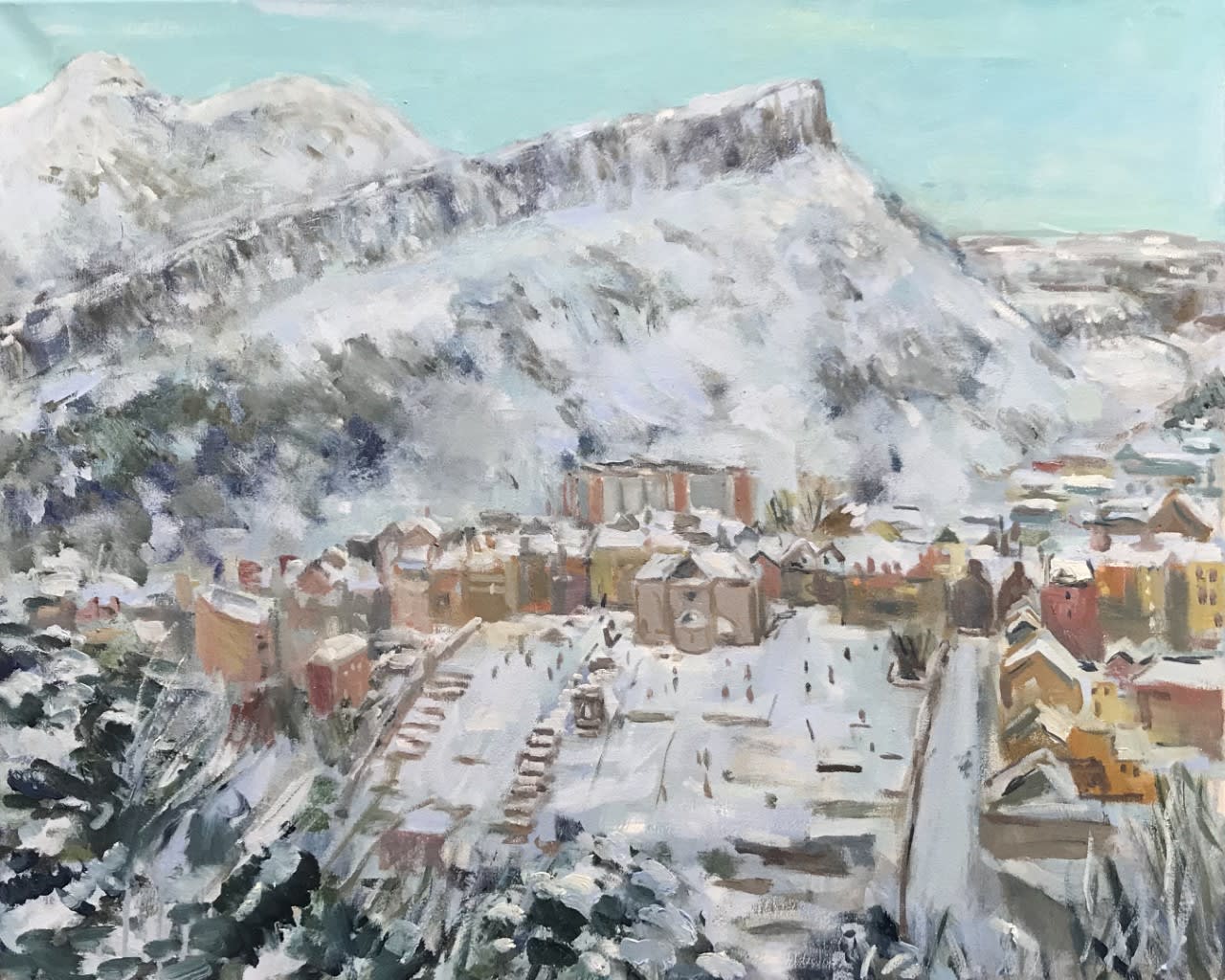 Henry Kondracki RSA, Arthur's Seat, Winter
