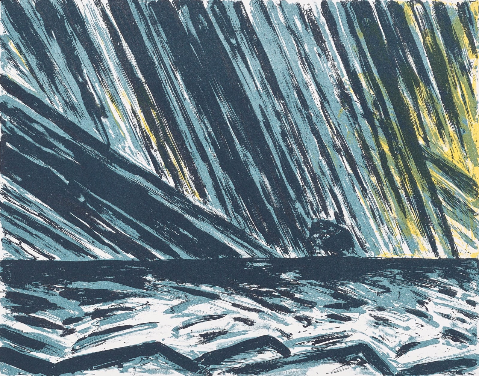 John Houston RSA, Bass Rock, Evening Storm, 2001-01