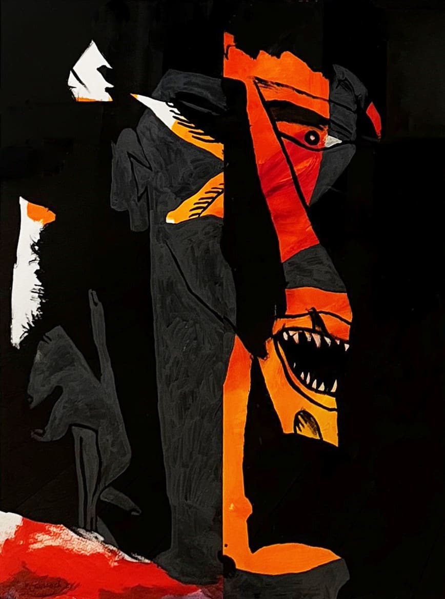 Ian McCulloch RSA, Cry, 2021