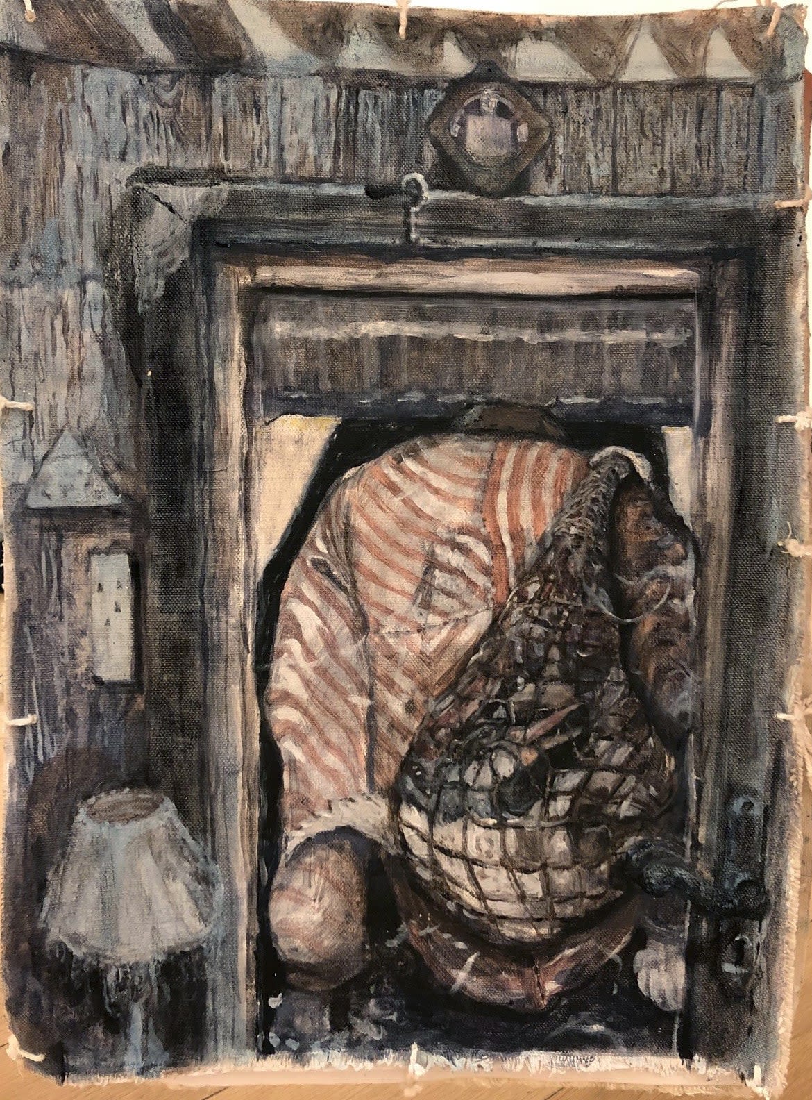 Daniel Turner, String bag, 2023